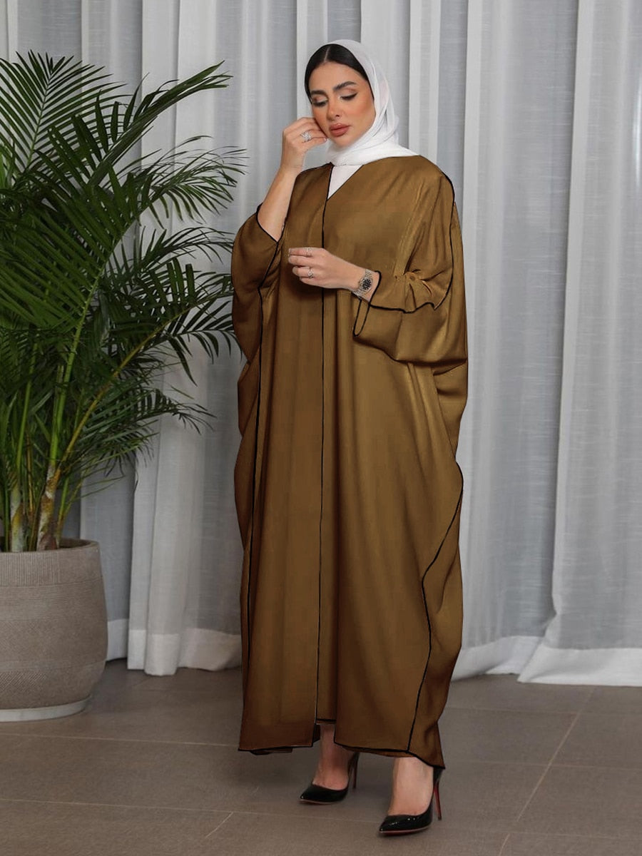 Line Wrapped Abaya