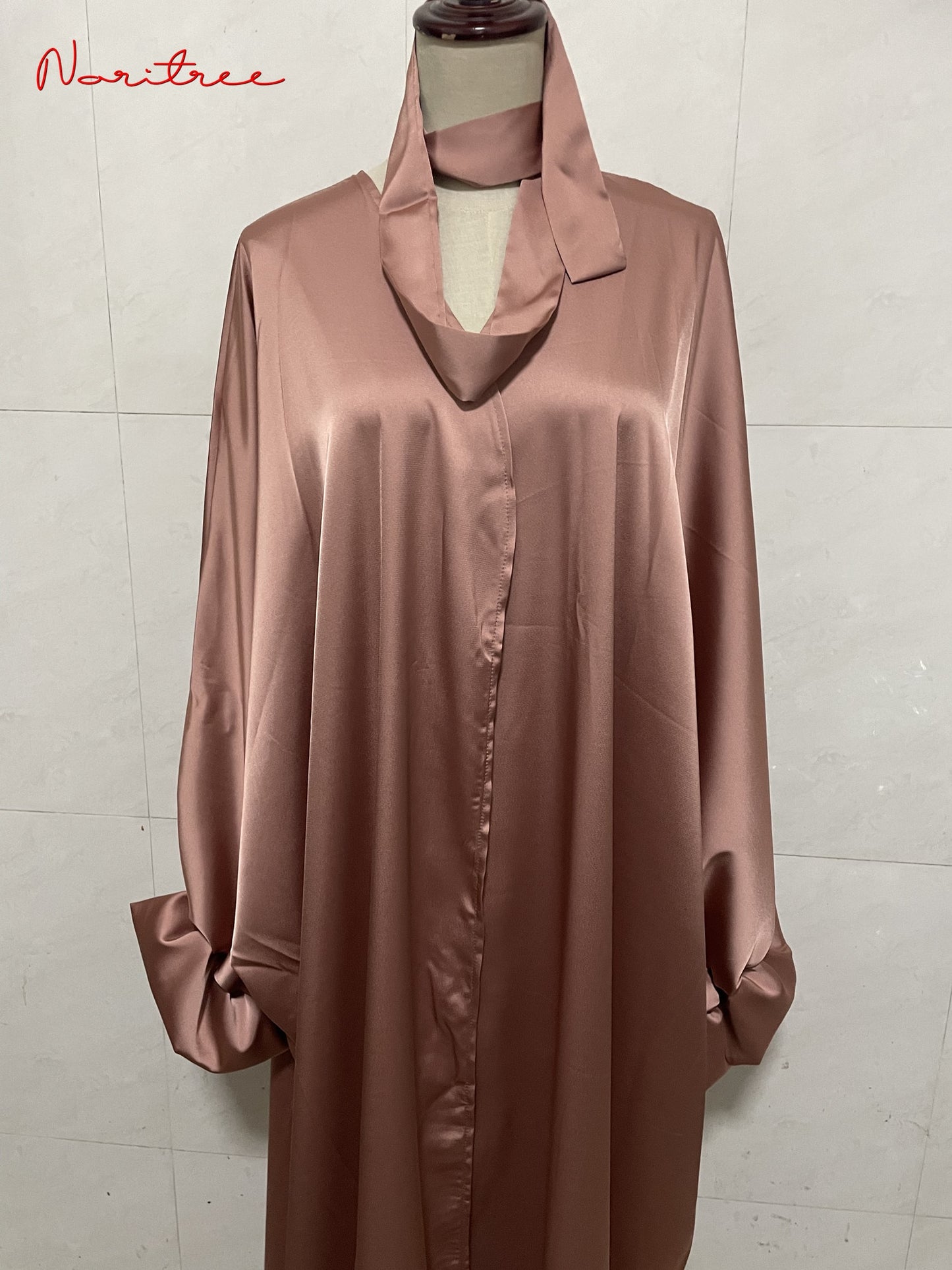 Elmira Satin Abaya