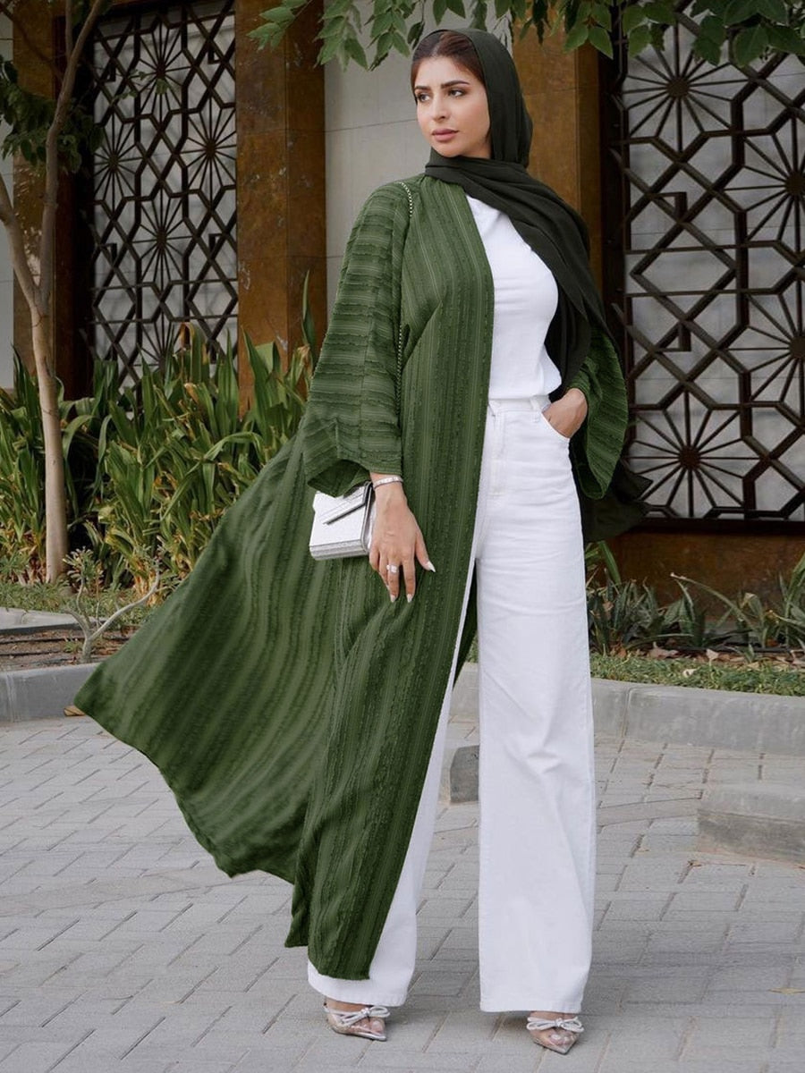 Striped Abaya