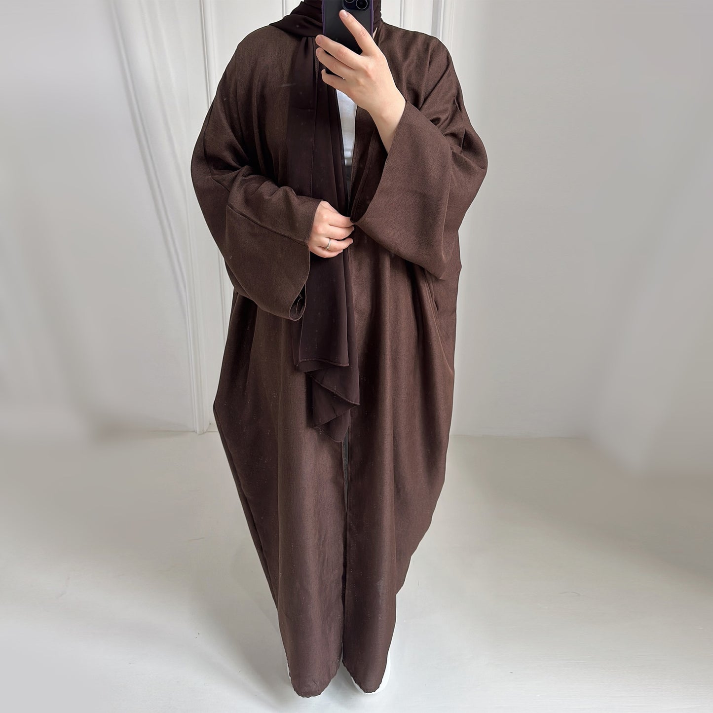 Jade Classic Linen Abaya