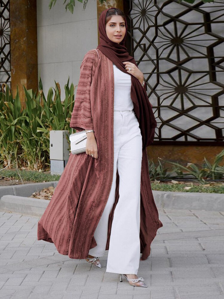 Striped Abaya