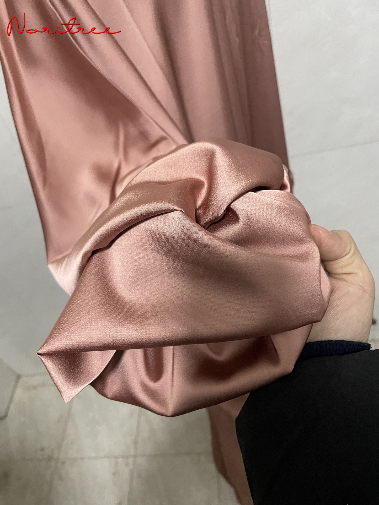 Elmira Satin Abaya