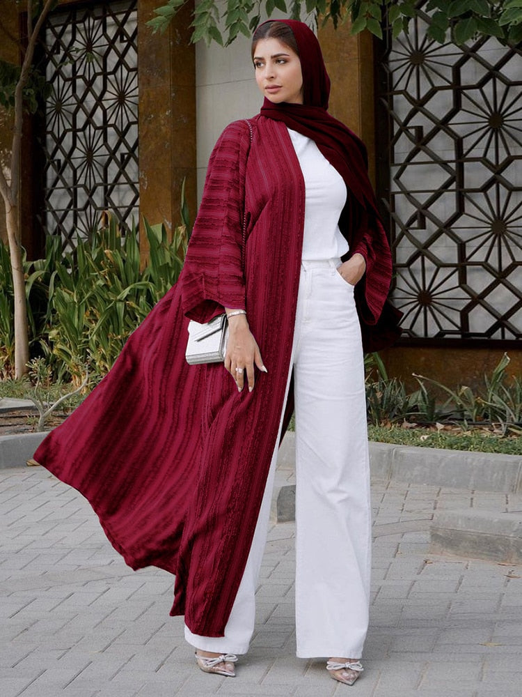 Striped Abaya