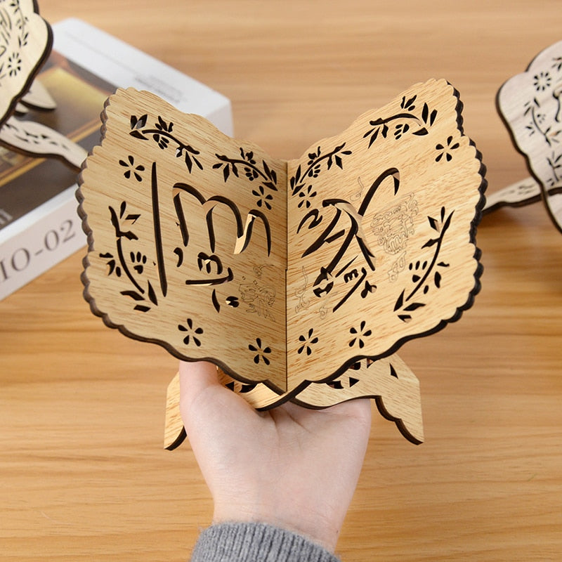 Wooden Quran Stand - small