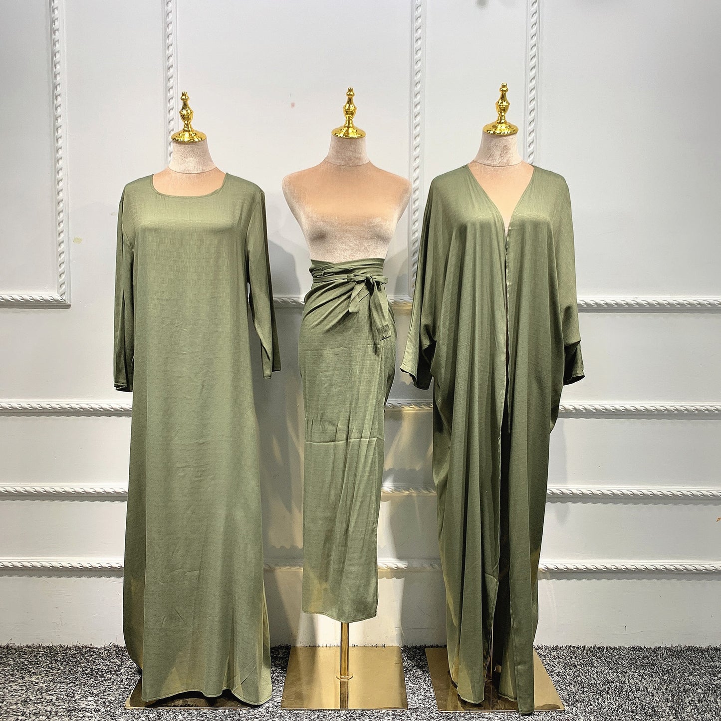 Djamila 3 Piece Abaya