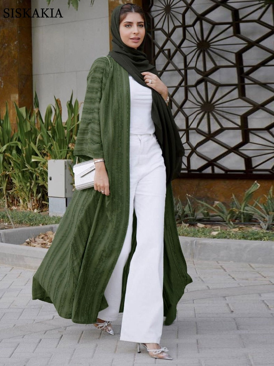 Striped Abaya