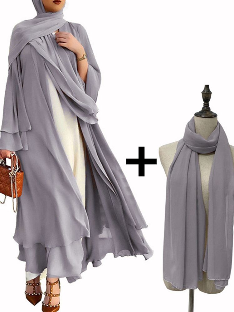 Double layer Abaya