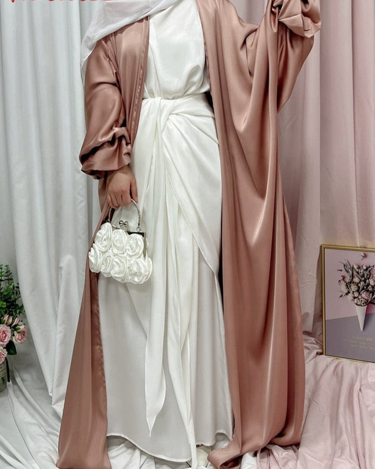 Elmira Satin Abaya