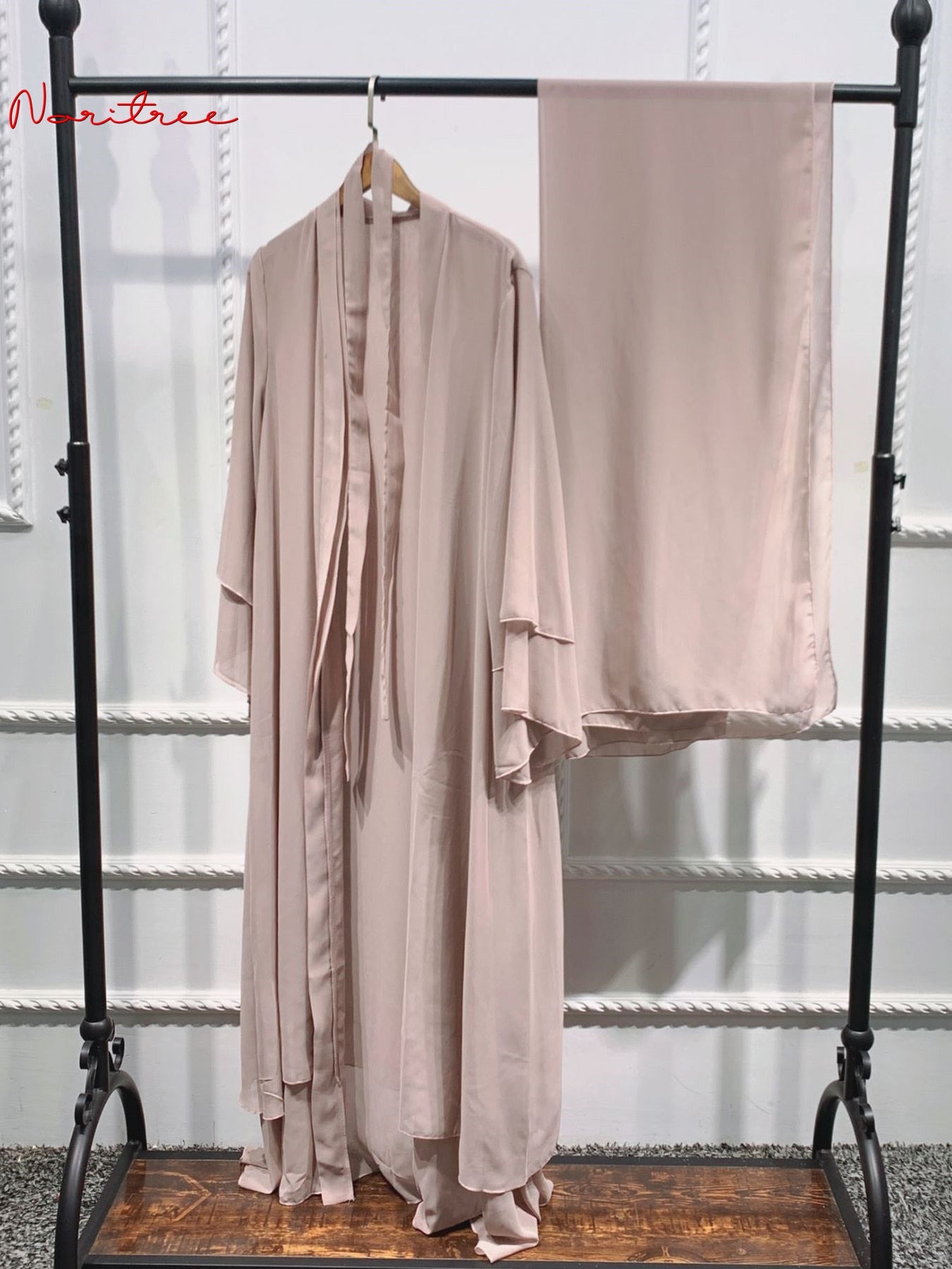 Double layer Abaya