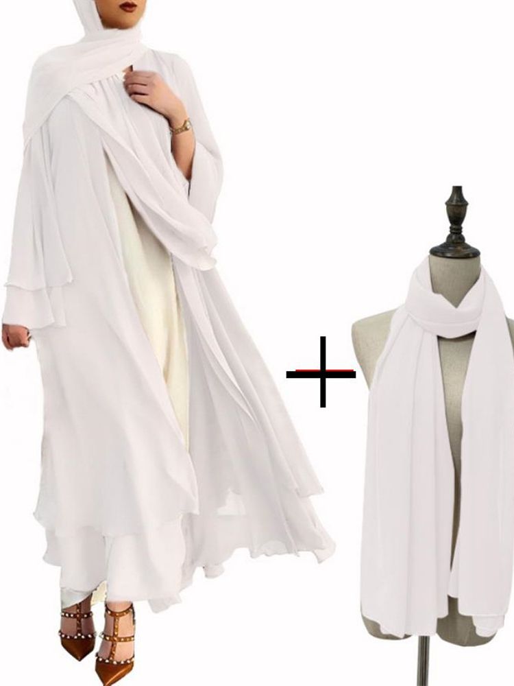 Double layer Abaya