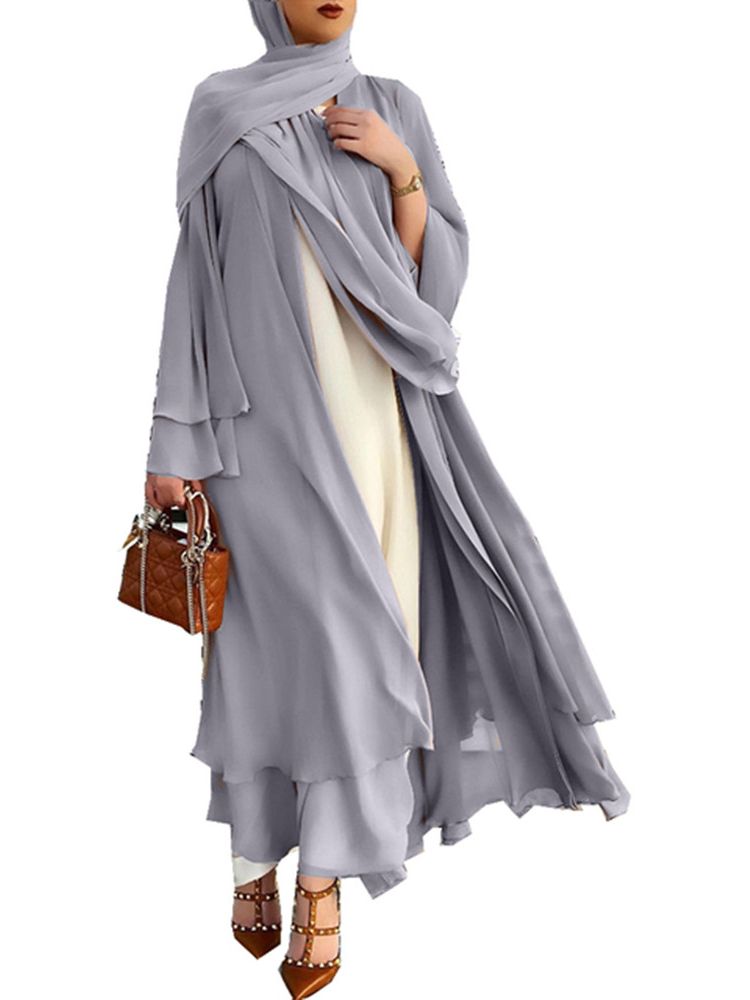 Double layer Abaya